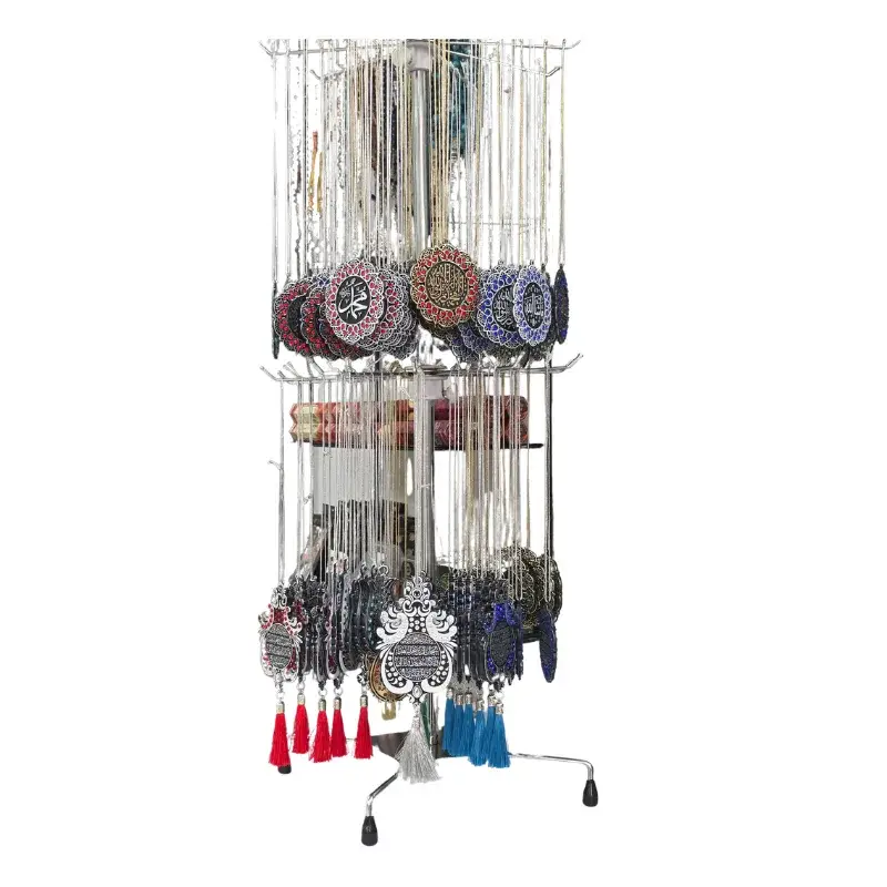 Ayatul Kursi Hanging Ornament White & Silver Ayatul Kursi Hanging Ornament White & Silver